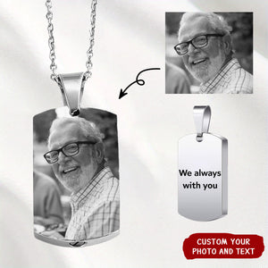 Custom Engraved Personalized Dog Tag Pendant Urn Necklace Engraving Stainless Steel Ashes Memorial Keepsake Cremation Jewelry Funnel Kit