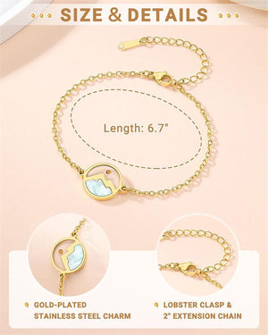 Gold Mustard Seed Faith Bracelet - Inspirational Christian Jewelry