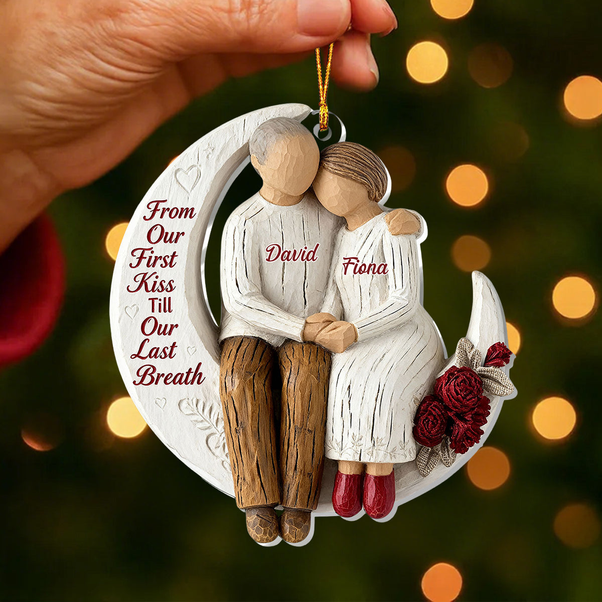 Till Our Last Breath - Personalized 1-Layer Acrylic Ornament