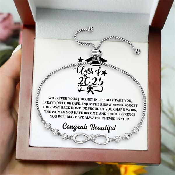 We Always Believed In You - Class Of 2025 Graduation Bracelet
