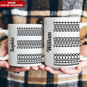 Hidden Swear Message Funny Personalized Coffee Mug
