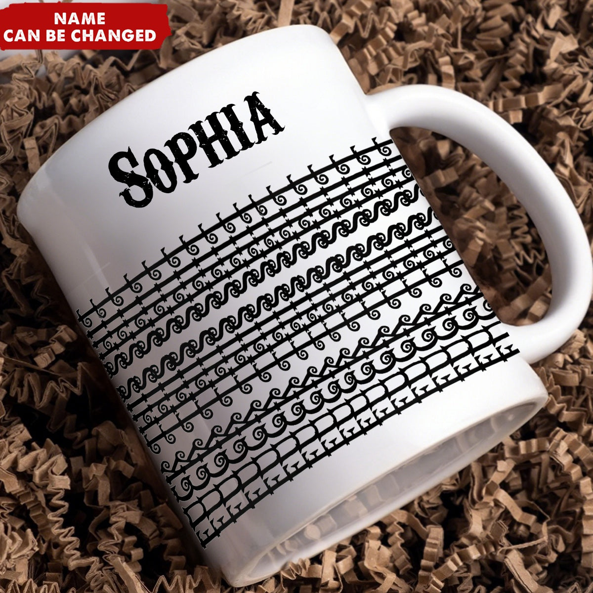 Funny Hidden Secret Swear Message Bold Office Personalized Mug