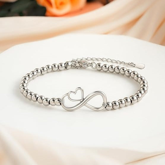 To My Sister in Christ - Heart Bracelet