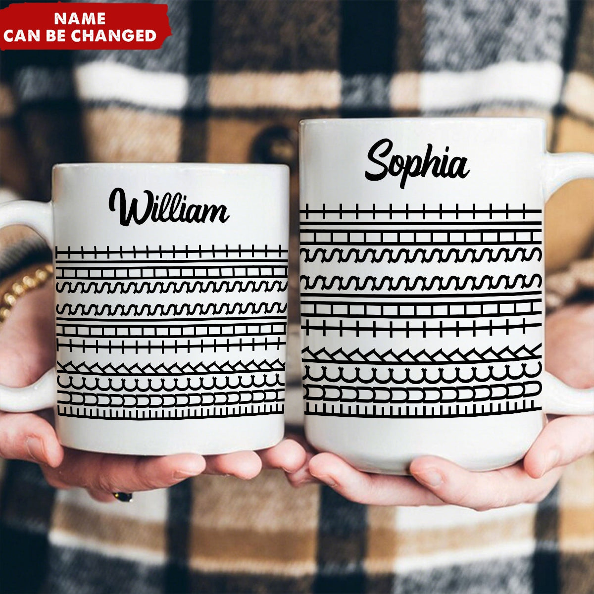 Funny Hidden Swear Message Personalized Mug - Office Humor Gift For Work Friend Bestie