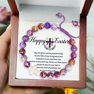 Christian Cross Bracelet for Teens & Women - Easter Basket Stuffers