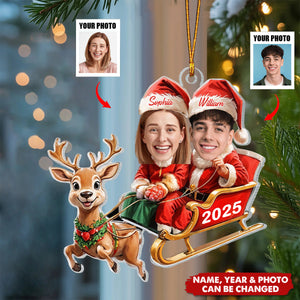 Fun Couple - Personalized Christmas Acrylic Ornament
