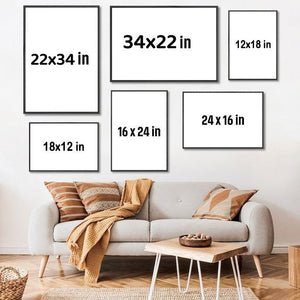 I'm Always With You Memorial - Personalized Photo Poster