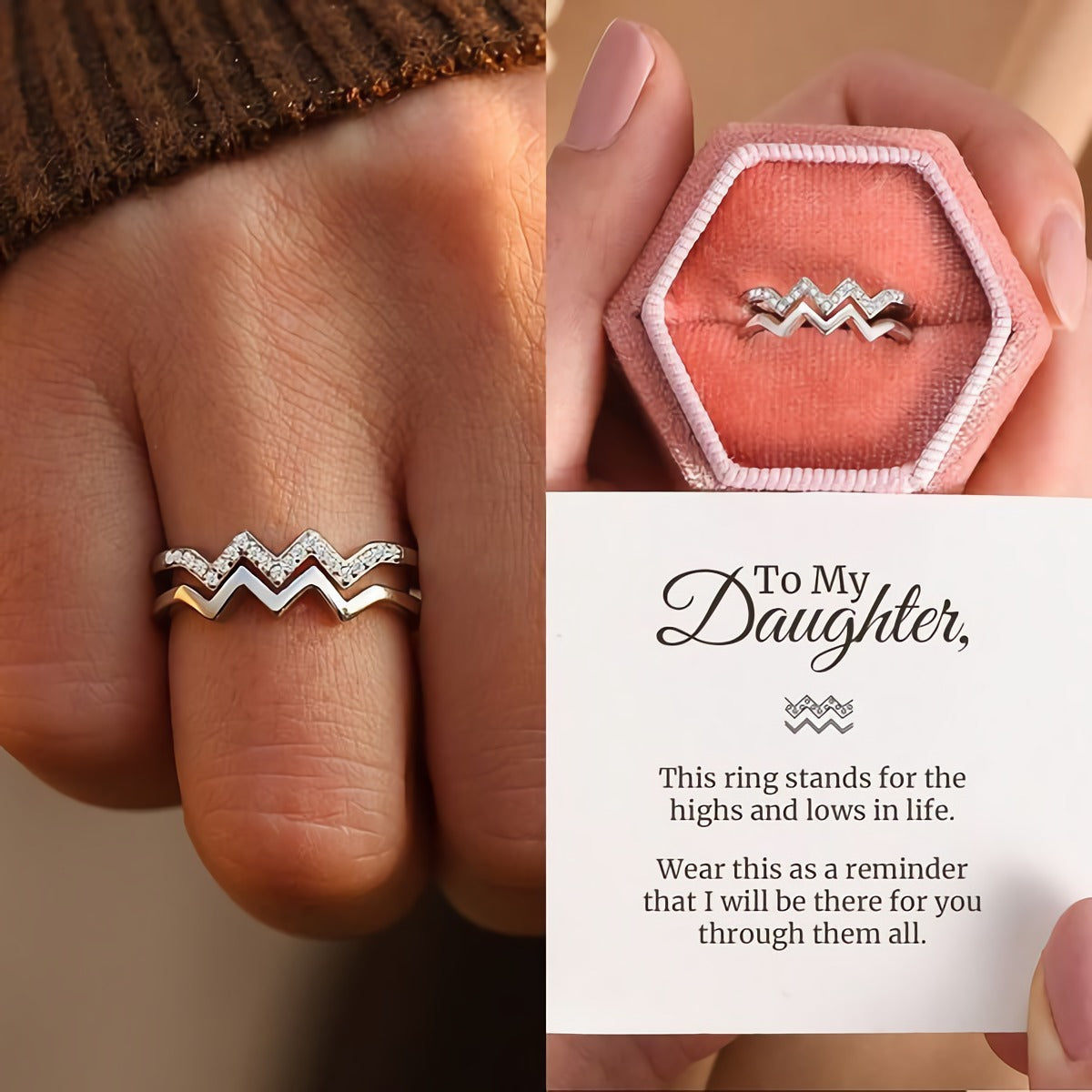 To My Daughter - Highs And Lows Ring