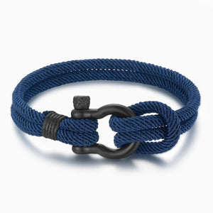 “I Love You, My Grandson” Nautical Bracelet
