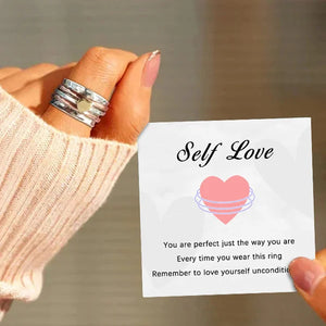 For Her - Self Love Spinner Heart Ring