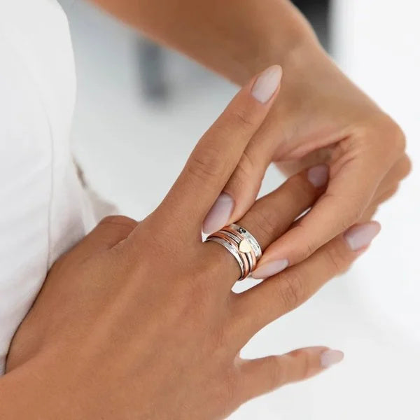 For Her - Self Love Spinner Heart Ring