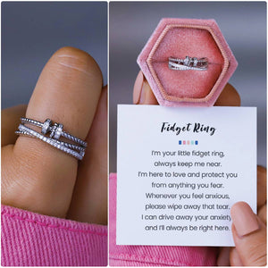 For Her - Always Here - Fidget Ring