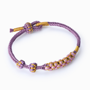 To My Granddaughter - Straighten Your Crown - Blossom Knot Bracelet