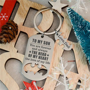 Dad To Son - You Are My Hero - Sweet Keychain