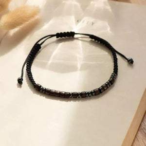 For Grandson - I Love You - Morse Code Bracelet