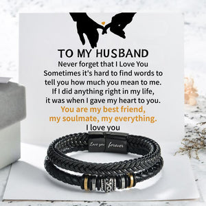 For Husband - You Are My Everything - Double Row Bracelet