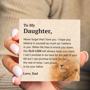Dad To Daughter - Proud of You Bracelet
