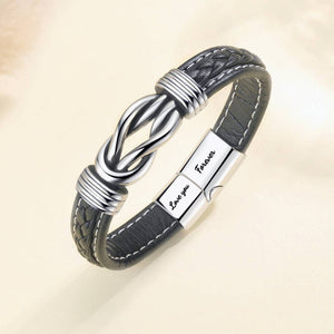 To My Man, You Are The One Forever Linked Bracelet